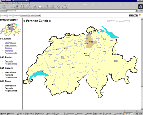 Benutzeroberfläche SYMA